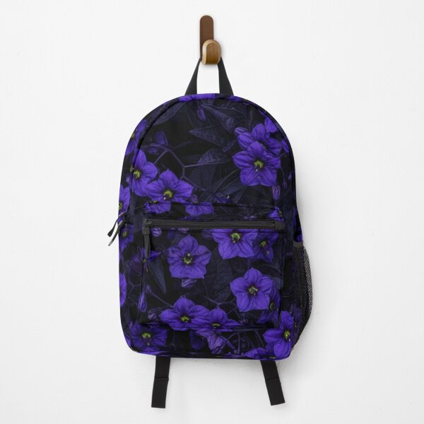 Item preview, Dark Blue Nighttime Flower Blossom Pattern designed and sold by Owcomm.