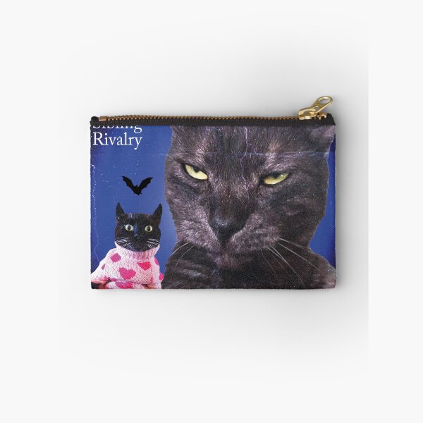 Item preview, Meme Cat Meevin: Funny Retro Design: Sibling Rivalry designed and sold by dillarrart.