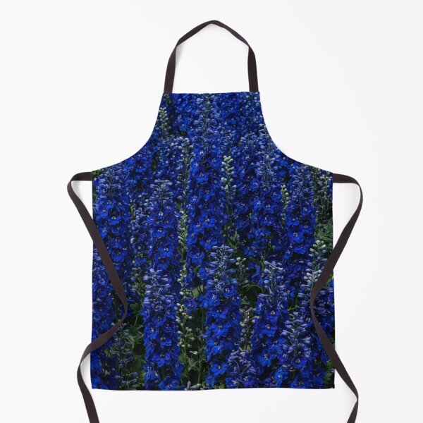 Item preview, Vibrant Deep Blue Delphinium Flower Field designed and sold by Owcomm.