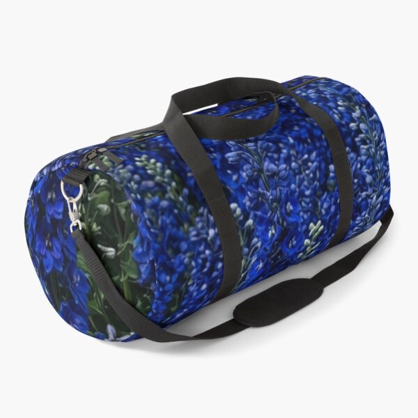 Item preview, Vibrant Deep Blue Delphinium Flower Field designed and sold by Owcomm.