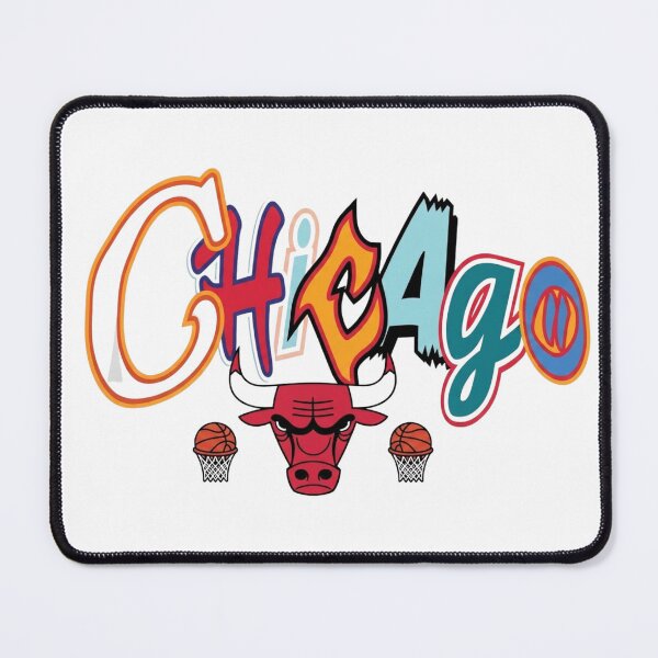 Item preview, Vibrant Chicago Basketball Bull Graffiti Typography Graphic designed and sold by BlasiseDS.