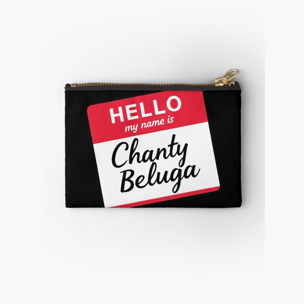 Item preview, Hello My Name Is Chanty Beluga designed and sold by Oh Hey! Studios.