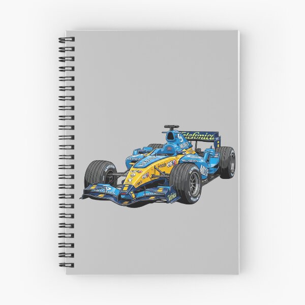 Item preview, 2006 Renault R26 Fernando Alonso World Champion F1 Racing Car Illustration designed and sold by Motorline44.