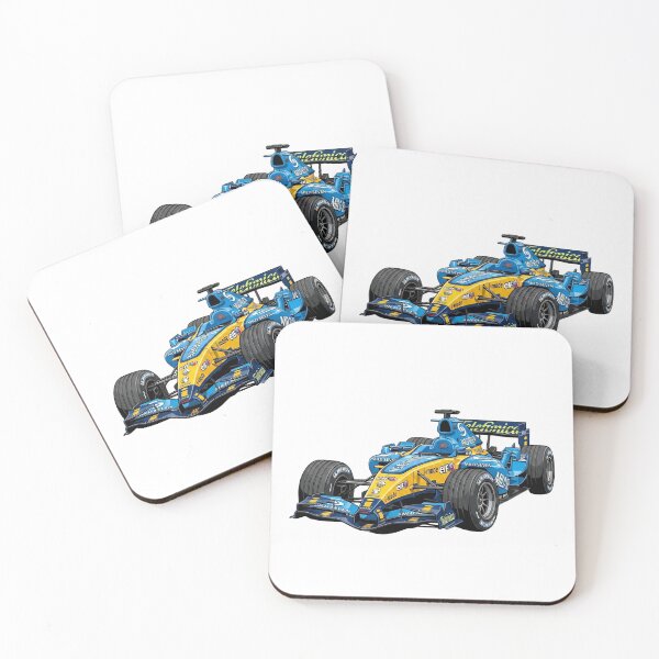 Item preview, 2006 Renault R26 Fernando Alonso World Champion F1 Racing Car Illustration designed and sold by Motorline44.