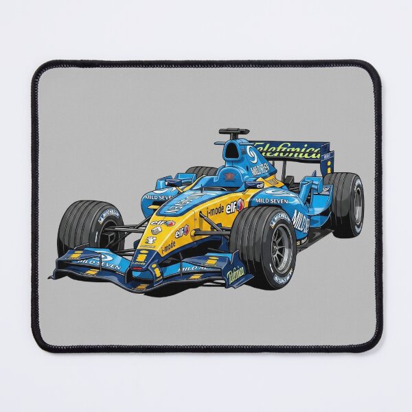 Item preview, 2006 Renault R26 Fernando Alonso World Champion F1 Racing Car Illustration designed and sold by Motorline44.