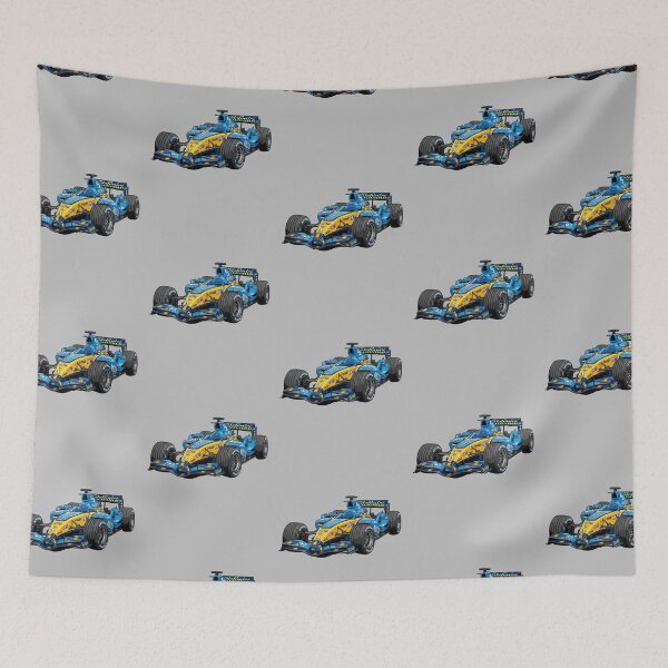 Item preview, 2006 Renault R26 Fernando Alonso World Champion F1 Racing Car Illustration designed and sold by Motorline44.