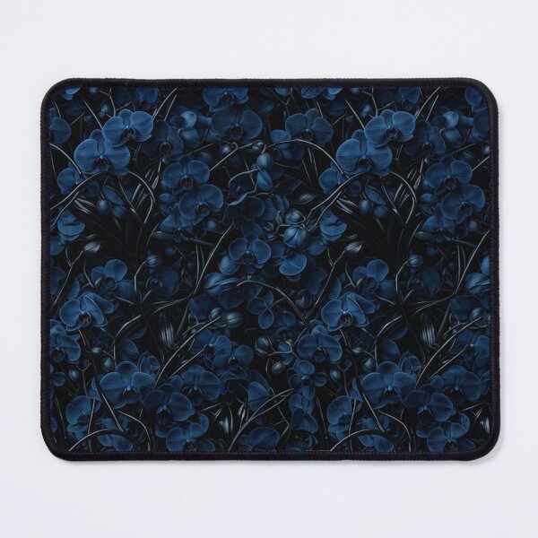 Item preview, Dark Blue Orchid Floral Pattern designed and sold by Owcomm.
