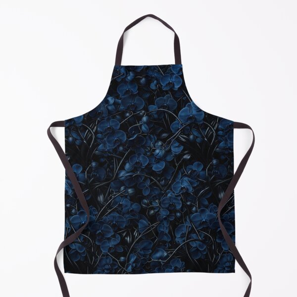 Item preview, Dark Blue Orchid Floral Pattern designed and sold by Owcomm.