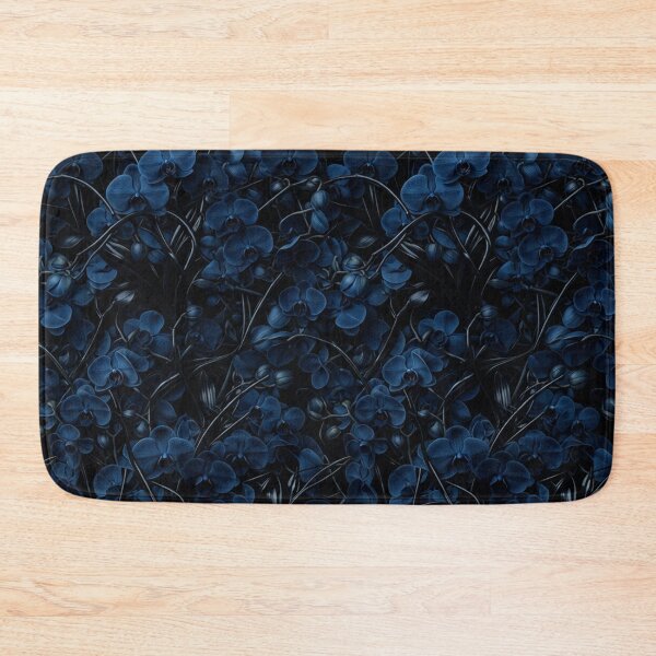 Item preview, Dark Blue Orchid Floral Pattern designed and sold by Owcomm.