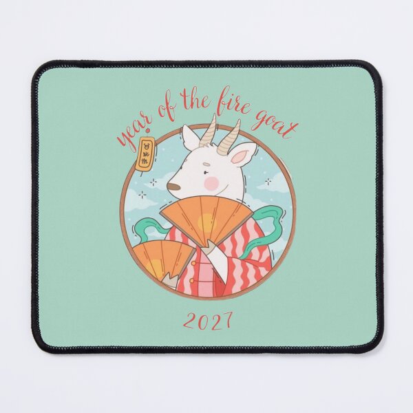 Item preview, Meet the 2027, the year of the fire goat. designed and sold by hypnoses.