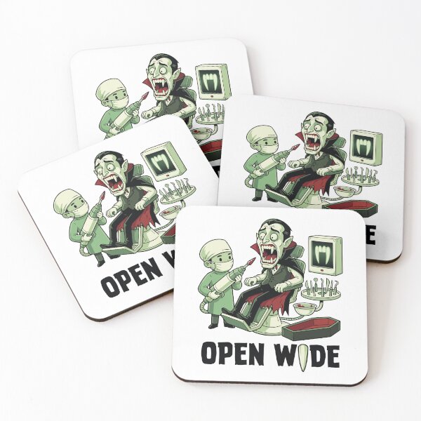 Item preview, HALLOWEEN Open Wide Funny Zombie Dentist designed and sold by Uglyandcute.
