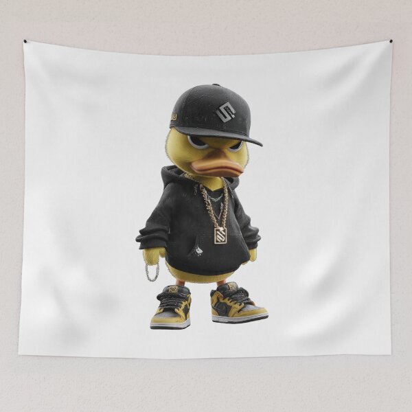 Aperçu de l'œuvre Canard Hypebeast Urbain - Gangster du Streetwear créée et vendue par LC&LCPlatform.