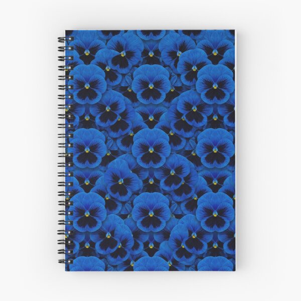 Item preview, Vibrant Blue Pansies Floral Seamless Pattern designed and sold by Owcomm.