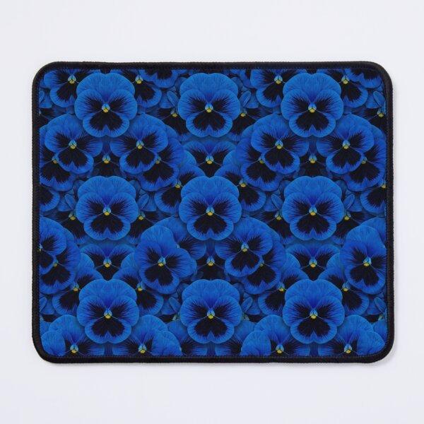 Item preview, Vibrant Blue Pansies Floral Seamless Pattern designed and sold by Owcomm.