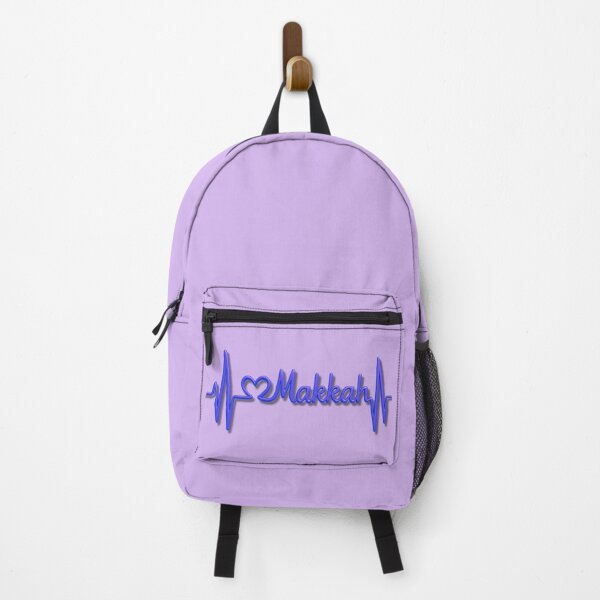 Item preview, Makkah Heartbeat Line (V.9) – Islamic City Love Typography Design designed and sold by D-Islamic.