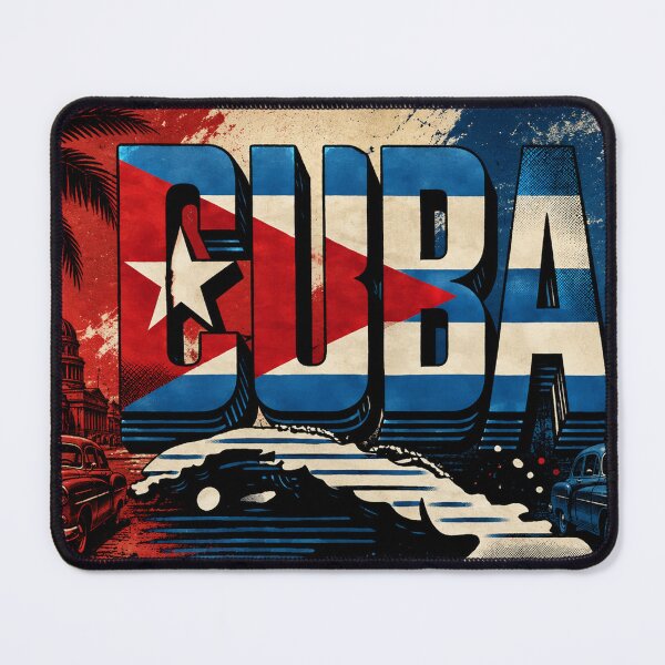 Item preview, Cuba Libre Vintage Havana Caribbean Art designed and sold by Fei Long Design Hub.