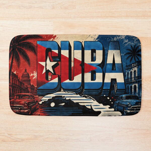 Artikelvorschau, Cuba Libre Vintage Havana Karibik Kunst entworfen und verkauft von Fei Long Design Hub.