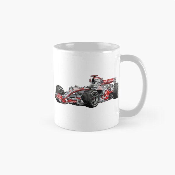 Item preview, 2007 McLaren MP4-22 Lewis Hamilton Fernando Alonso F1 Racing Car Illustration designed and sold by Motorline44.