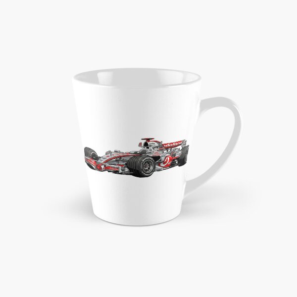 Item preview, 2007 McLaren MP4-22 Lewis Hamilton Fernando Alonso F1 Racing Car Illustration designed and sold by Motorline44.