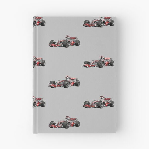 Item preview, 2007 McLaren MP4-22 Lewis Hamilton Fernando Alonso F1 Racing Car Illustration designed and sold by Motorline44.