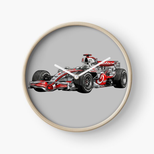 Item preview, 2007 McLaren MP4-22 Lewis Hamilton Fernando Alonso F1 Racing Car Illustration designed and sold by Motorline44.