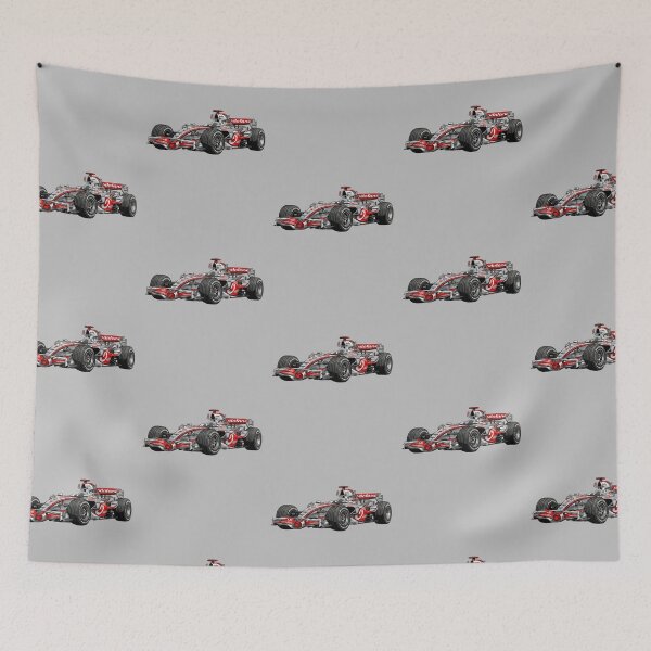 Item preview, McLaren MP4-22 2007 Lewis Hamilton Fernando Alonso - Ilustración Coche de Carreras Clásico F1 designed and sold by Motorline44.