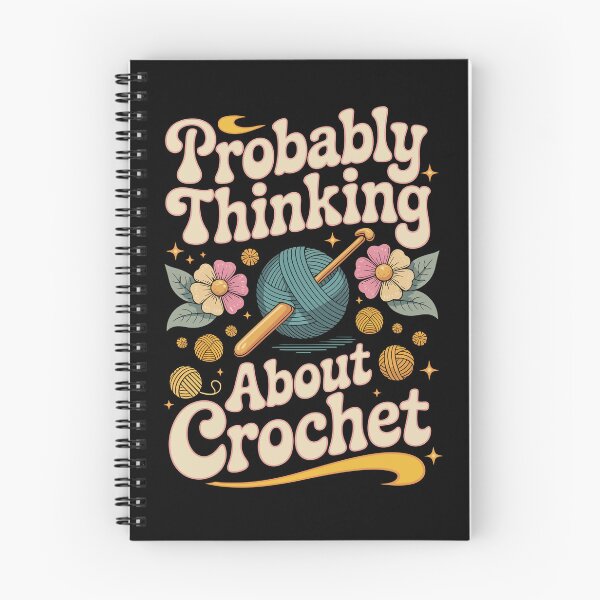 Item preview, Probably Thinking About Crochet  designed and sold by jkrphoto.