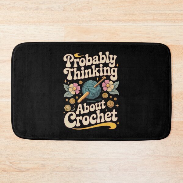 Item preview, Probably Thinking About Crochet  designed and sold by jkrphoto.