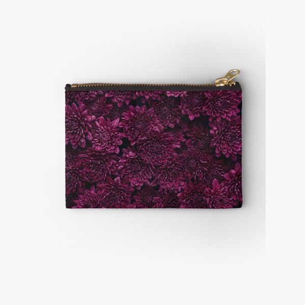 Item preview, Dark Magenta Chrysanthemum Floral Pattern designed and sold by Owcomm.