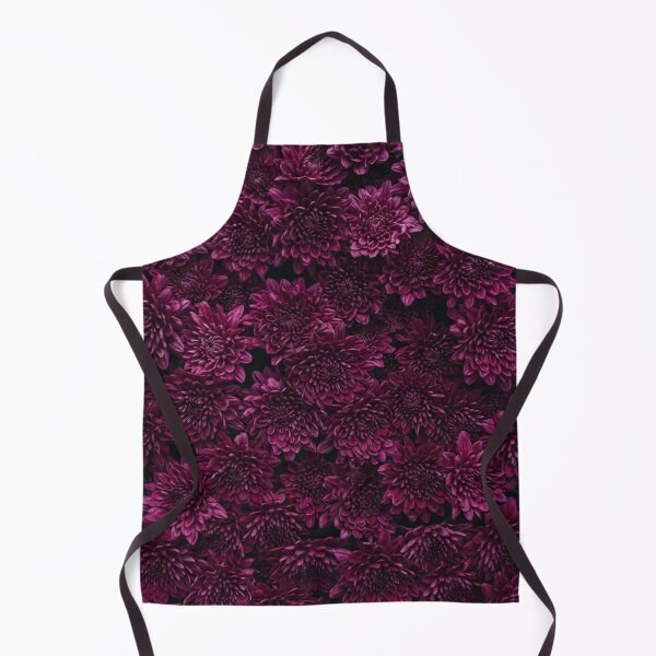 Item preview, Dark Magenta Chrysanthemum Floral Pattern designed and sold by Owcomm.