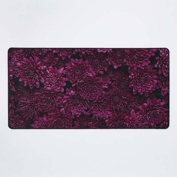 Item preview, Dark Magenta Chrysanthemum Floral Pattern designed and sold by Owcomm.