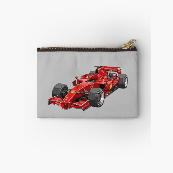 Item preview, 2008 Ferrari F2008 Felipe Massa Kimi Raikkonen F1 Racing Car Illustration designed and sold by Motorline44.