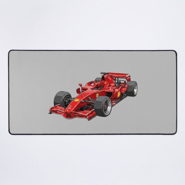 Item preview, 2008 Ferrari F2008 Felipe Massa Kimi Raikkonen F1 Racing Car Illustration designed and sold by Motorline44.