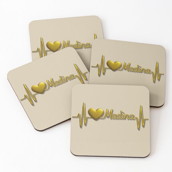 Item preview, Madina Heartbeat Pulse (V.1) - Islamic Faith & Love Design designed and sold by D-Islamic.