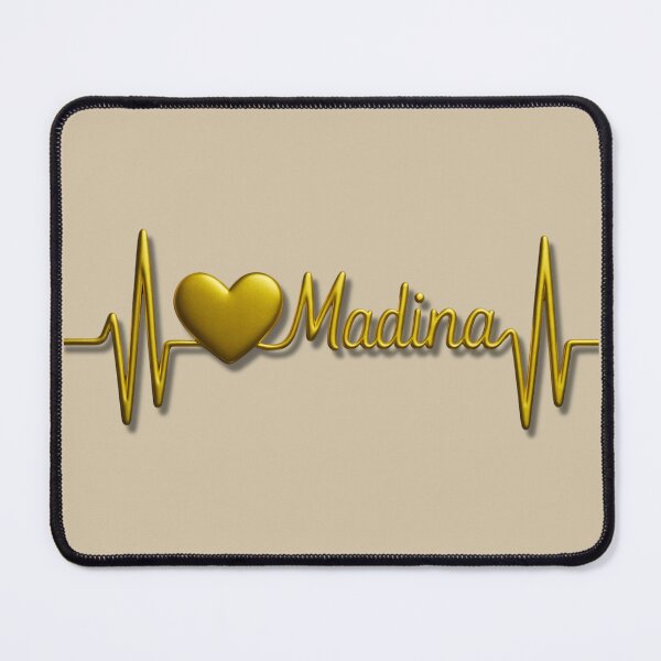 Item preview, Madina Heartbeat Pulse (V.1) - Islamic Faith & Love Design designed and sold by D-Islamic.