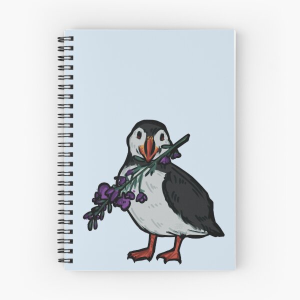 Item preview, Flower puffin designed and sold by toad404.