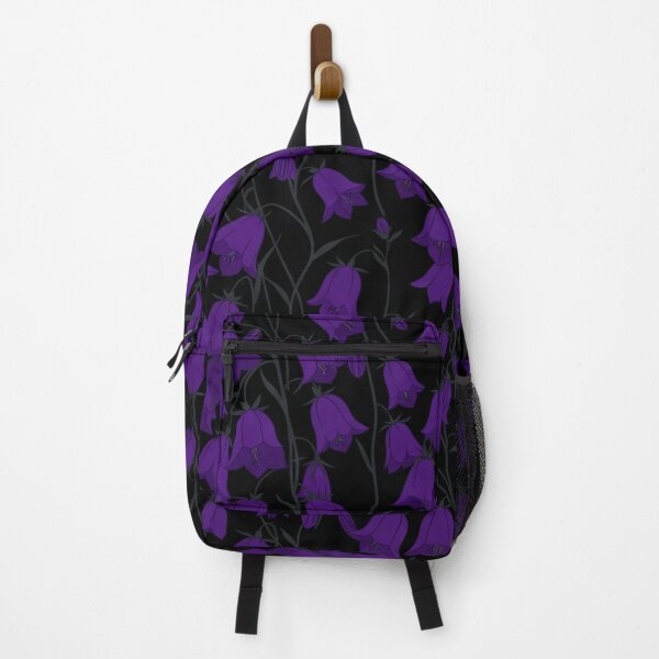 Item preview, Dark Purple Bluebell Flowers Floral Pattern designed and sold by Owcomm.