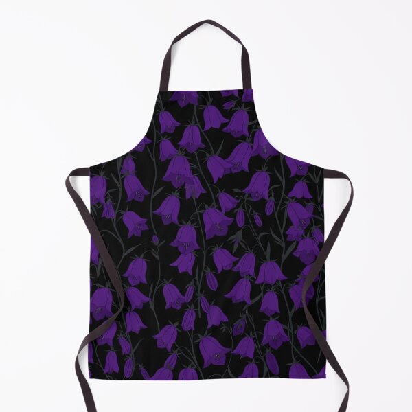 Item preview, Dark Purple Bluebell Flowers Floral Pattern designed and sold by Owcomm.