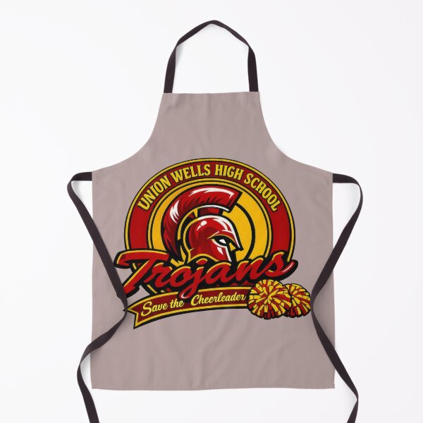 Item preview, Union Wells Trojans - Save the Cheerleader designed and sold by Omaha Jones T-Shirts and More.