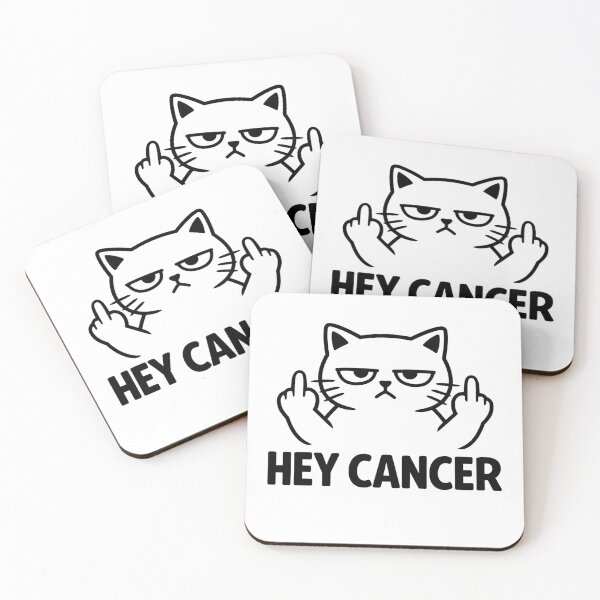Item preview, Cancer Warrior Humor Hey Cancer T-Shirt | Funny Cancer Survivor Fighter Awareness Graphic Gift designed and sold by Trendably.