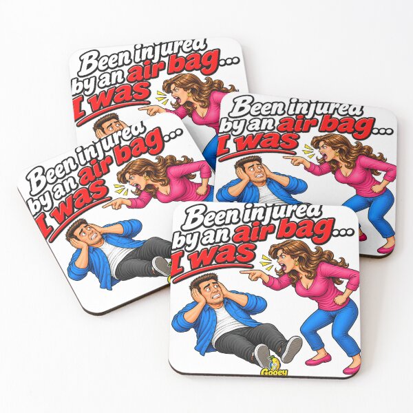 Item preview, injured by air bag designed and sold by gooeybanana.