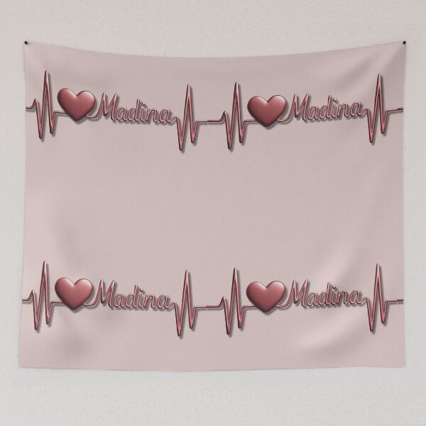 Item preview, Madina Heartbeat Pulse (V.6) - Islamic Faith & Love Design designed and sold by D-Islamic.