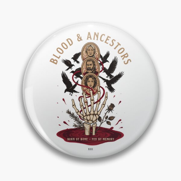 Item preview, Blood & Ancestors T-Shirt | Skull Roses Dark Heritage Halloween Graphic Tee v14 designed and sold by DarylWelsh2024.