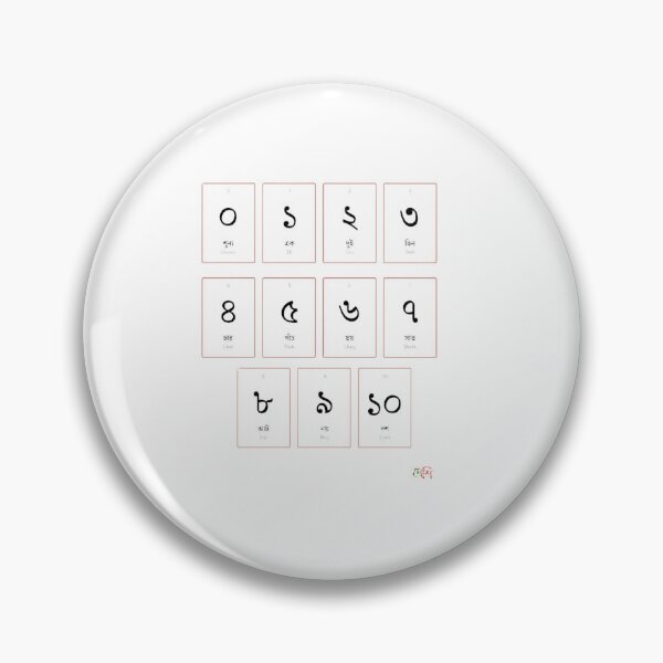 Item preview, bangla numbers  designed and sold by দেশি.