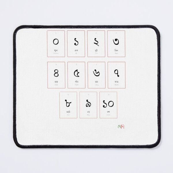 Item preview, bangla numbers  designed and sold by দেশি.