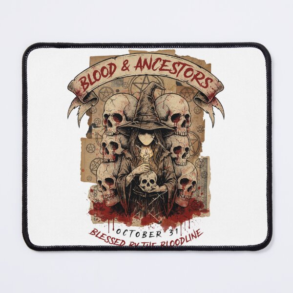 Item preview, Blood & Ancestors T-Shirt | Skull Roses Dark Heritage Halloween Graphic Tee v15 designed and sold by DarylWelsh2024.