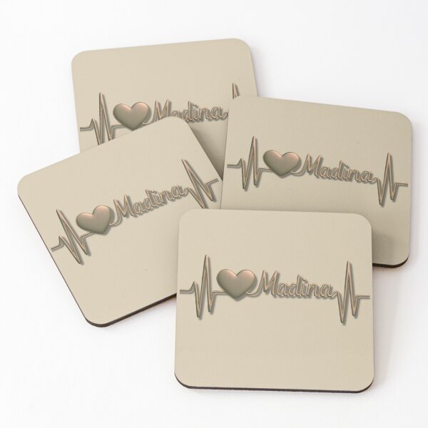 Item preview, Madina Heartbeat Pulse (V.7) - Islamic Faith & Love Design designed and sold by D-Islamic.