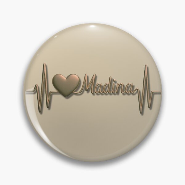 Item preview, Madina Heartbeat Pulse (V.7) - Islamic Faith & Love Design designed and sold by D-Islamic.