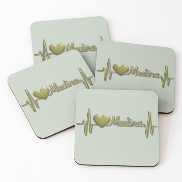 Item preview, Madina Heartbeat Pulse (V.8) - Islamic Faith & Love Design designed and sold by D-Islamic.