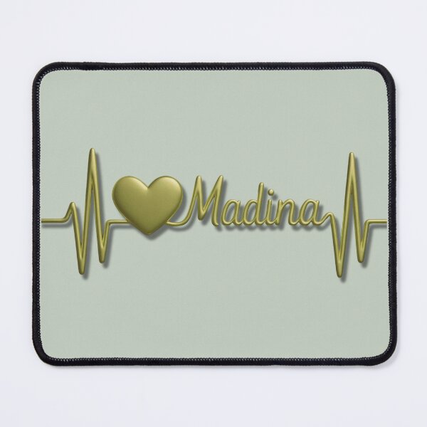 Item preview, Madina Heartbeat Pulse (V.8) - Islamic Faith & Love Design designed and sold by D-Islamic.